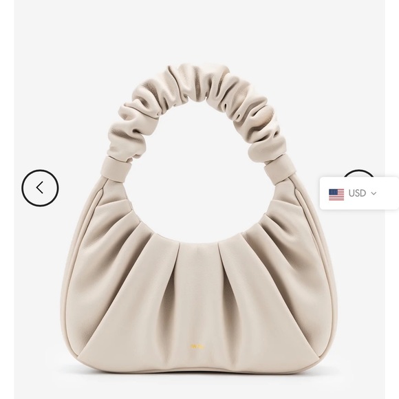 JW PEI Women's Gabbi Ruched Hobo Handbag - Ivory - Picture 1 of 3